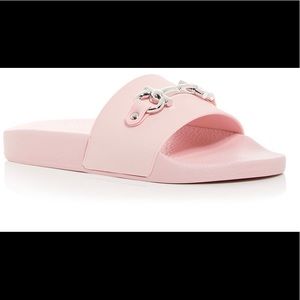 NIB SALVATORE FERRAGAMO Women’s Groovy Gancini Bit Slide Sandals